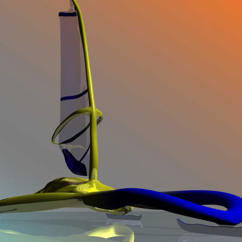 Award-winning RC Iceboat
